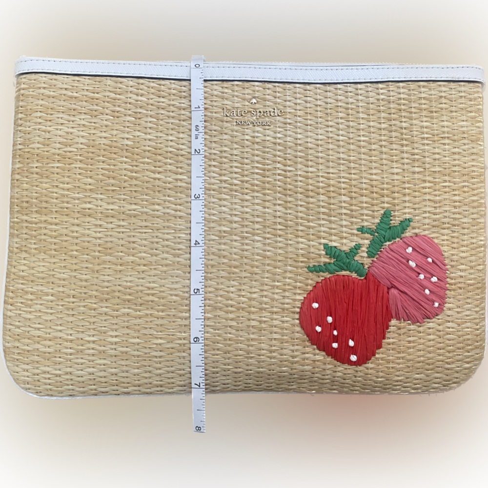 NWT โ ๏ธ Kate Spade โ ๏ธ Picnic In The Park Large Zip Pouch - Picture 4 of 6